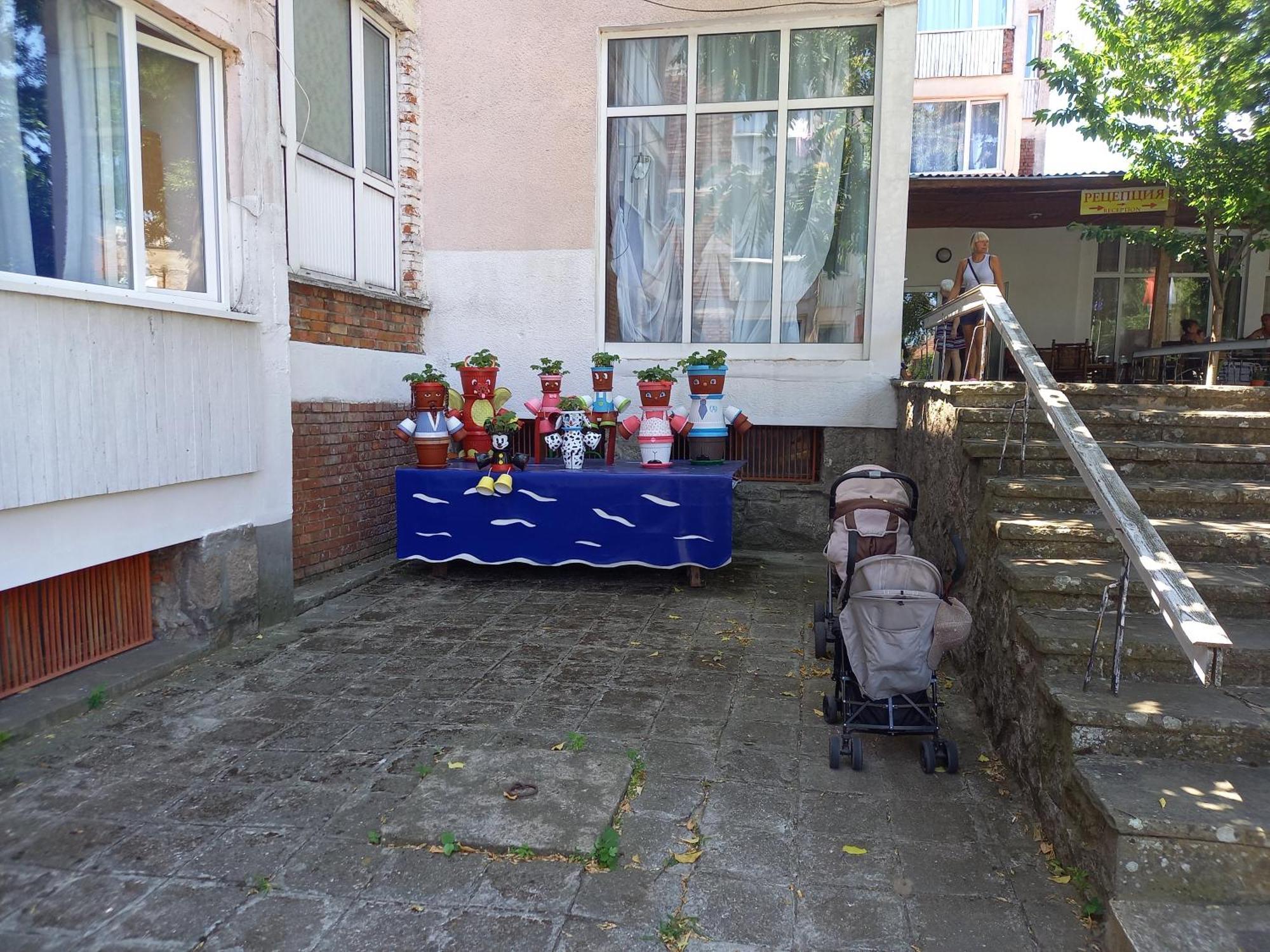 Хотел Централ Sozopol Buitenkant foto