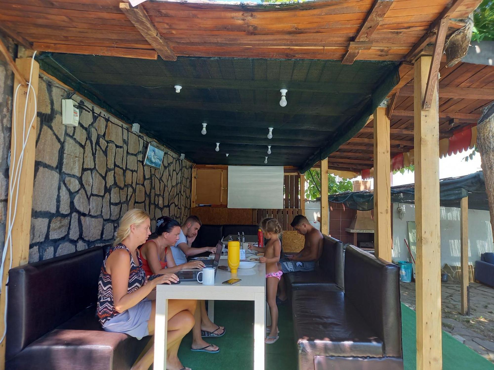 Хотел Централ Sozopol Buitenkant foto